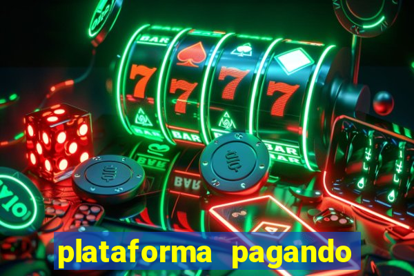 plataforma pagando no cadastro